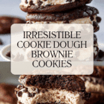Chocolate Chip Cookie Dough Brownie Cookies Recipe
