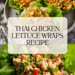 Thai Chicken Lettuce Wraps Recipe