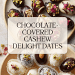 Cashew-Stuffed Chocolate Covered Dates Recipe