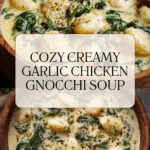 Creamy Garlic Chicken Gnocchi Soup Recipe