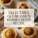 Gulab Jamun in Kunafa Nests Recipe