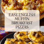 English Muffin Breakfast Pizza Recipe