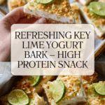 Key Lime Pie Yogurt Bark Recipe (High Protein) Recipe