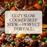 Slow Cooker Beef Stew Recipe