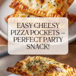 Cheesy Pizza Pockets Recipe