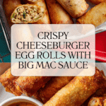 Cheeseburger Egg Rolls Recipe