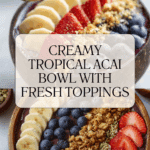 Creamy And Thick Acai Bowl Recipe