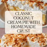 Grandma’s Homemade Coconut Cream Pie Recipe