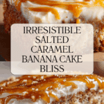 Salted Caramel Banana Cake Recipe