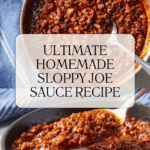 Homemade Sloppy Joe Sauce Recipe