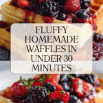 The BEST and EASIEST Waffle Recipe! Recipe