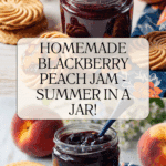 Enjoy the flavor of Ripe peaches and delicious blackberries all year long! Great on crackers, toast and vanilla ice cream Recipe