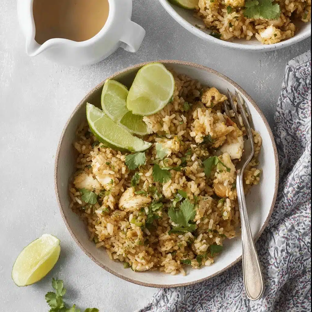 One Pan Salsa Verde Chicken and Rice Recipe - Recipe Image