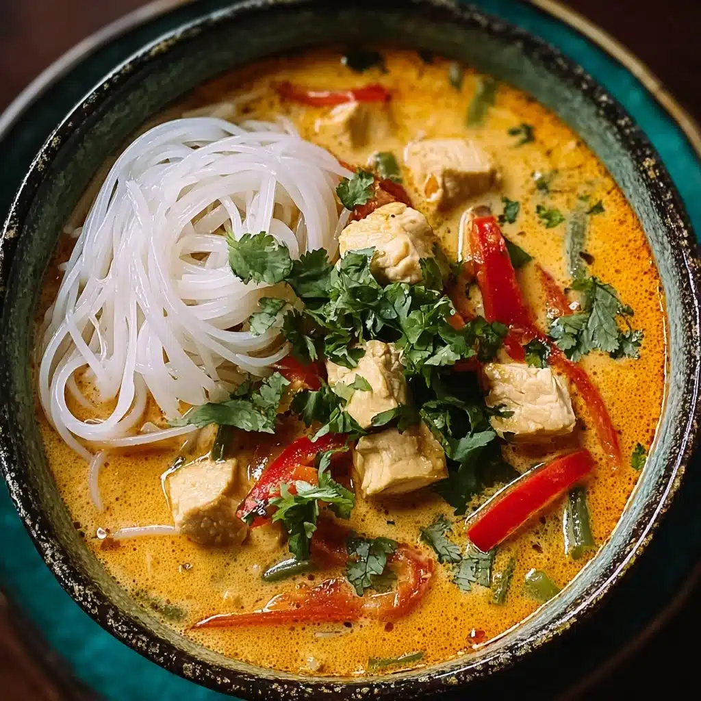 Easy Thai Chicken Soup Recipe - Recipe Image
