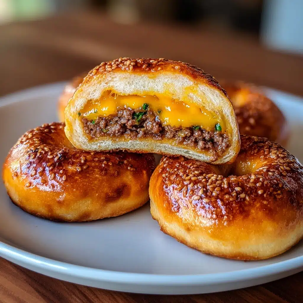 Cheeseburger Pretzel Bombs You’ll Crave All Week Recipe - Recipe Image