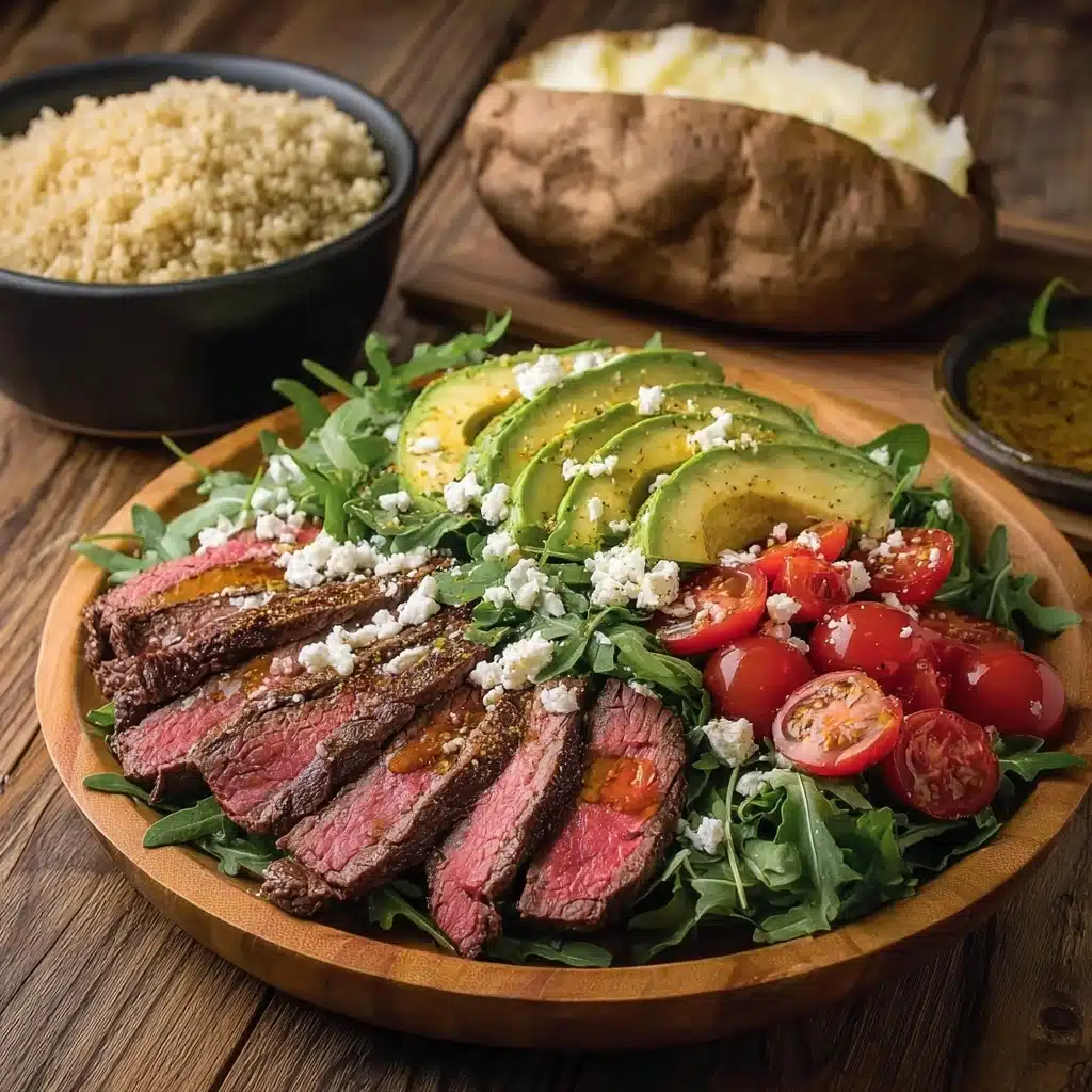 How to Make Steak Salad at Home in Just 20 Minutes Recipe - Recipe Image