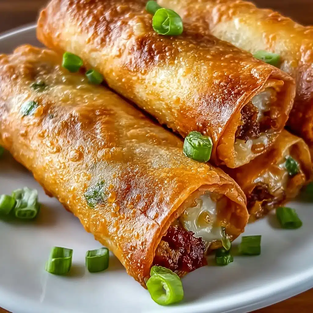 Bacon Jalapeño Popper Eggrolls Recipe - Recipe Image