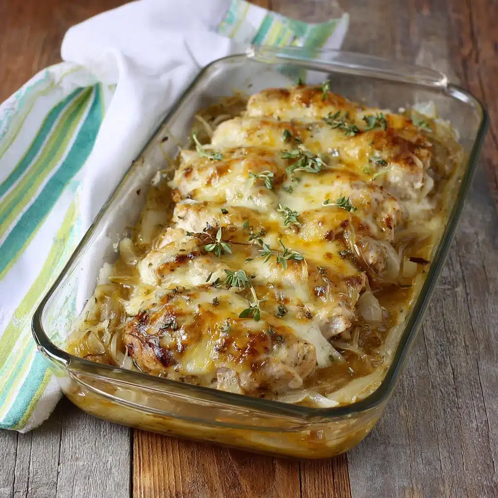 French Onion Chicken Bake Recipe