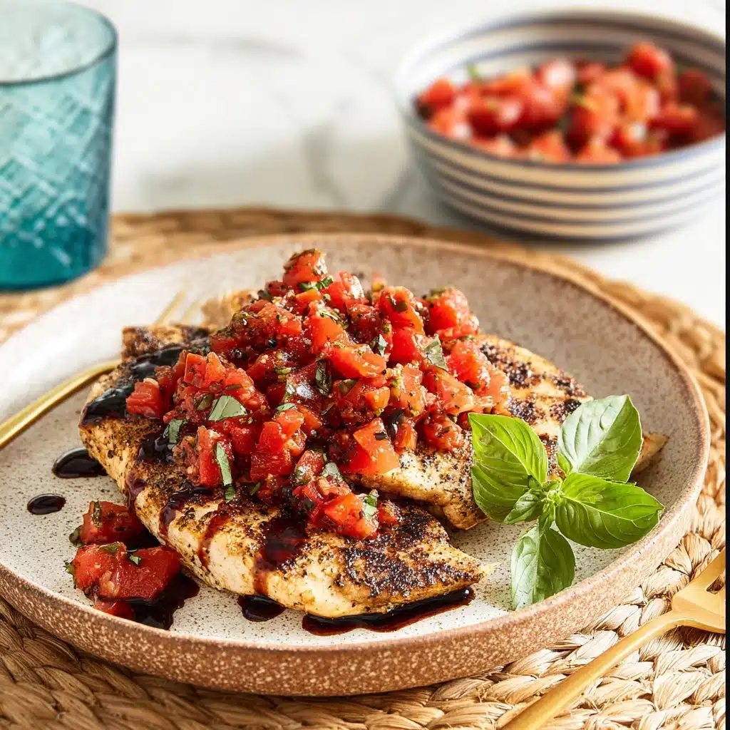 Healthy Bruschetta Chicken Recipe