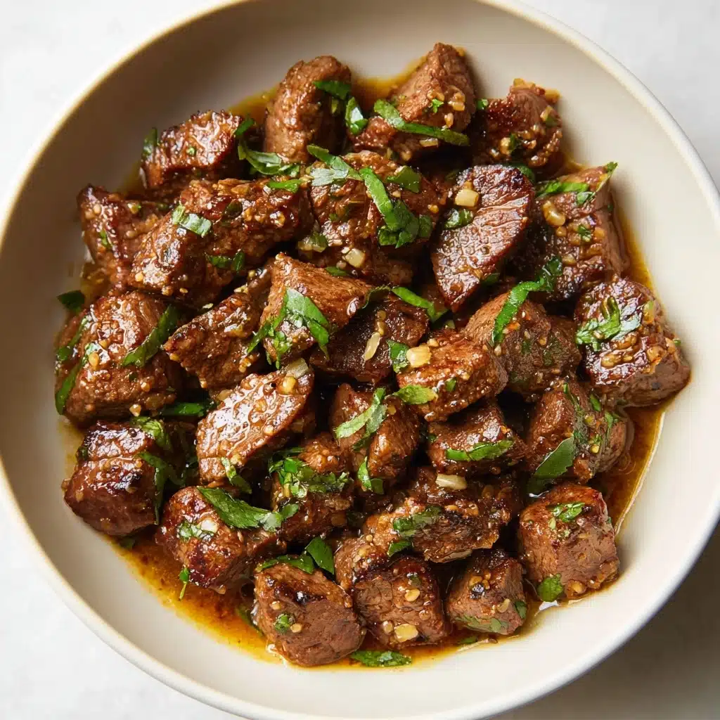 Garlic Butter Steak Bites Recipe - Recipe Image