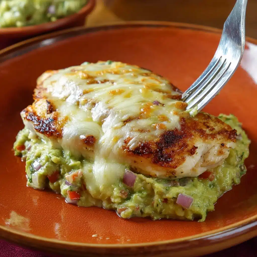 Guacamole Chicken Melt Recipe - Recipe Image