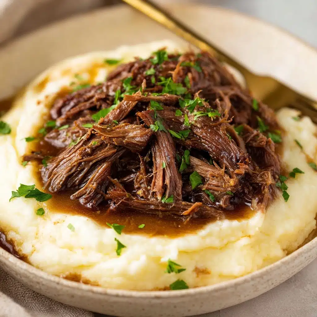 Slow Cooker Beef Manhattan Recipe - Recipe Image