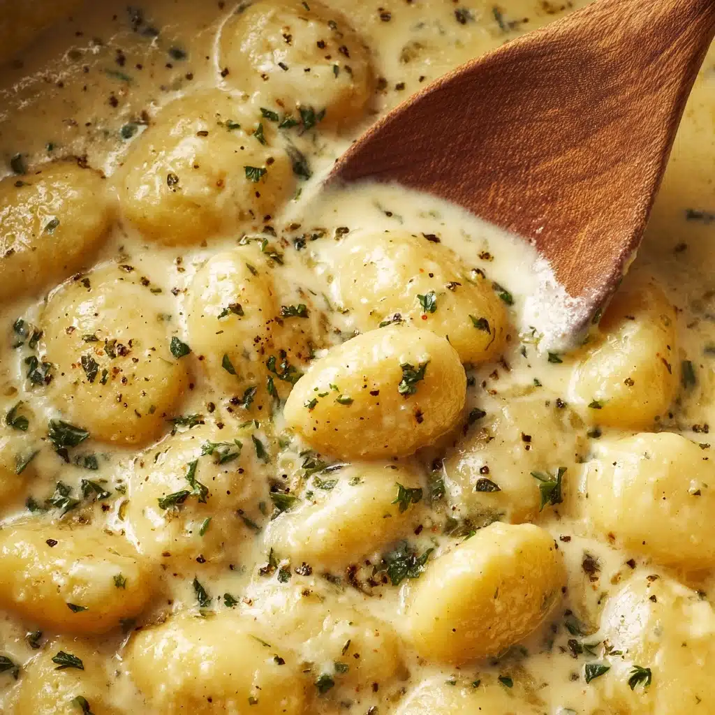 Creamy Pesto Gnocchi Recipe - Recipe Image