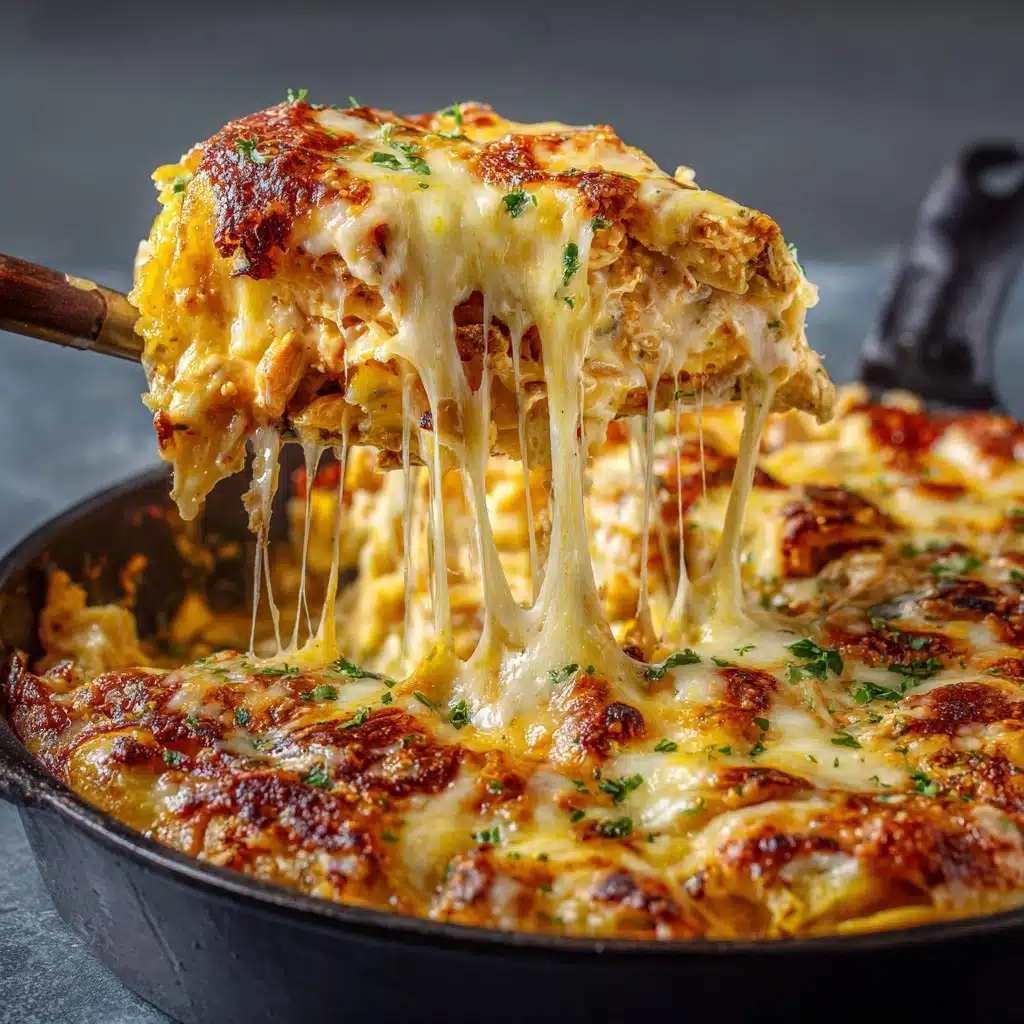 Slow Cooker Chicken Enchilada Casserole Recipe - Recipe Image