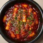 Tteokbokki Recipe (Korean Spicy Rice Cakes) Recipe