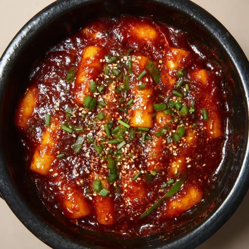 Tteokbokki Recipe (Korean Spicy Rice Cakes) Recipe