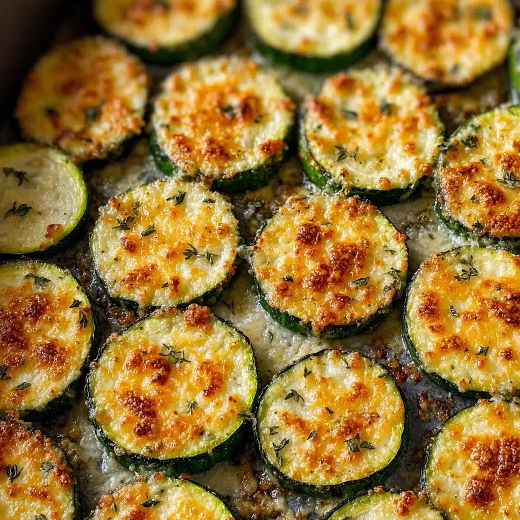 Crispy Baked Parmesan Zucchini Recipe - Recipe Image
