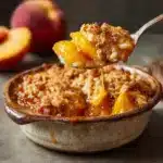 Old-Fashioned Peach Crisp Recipe