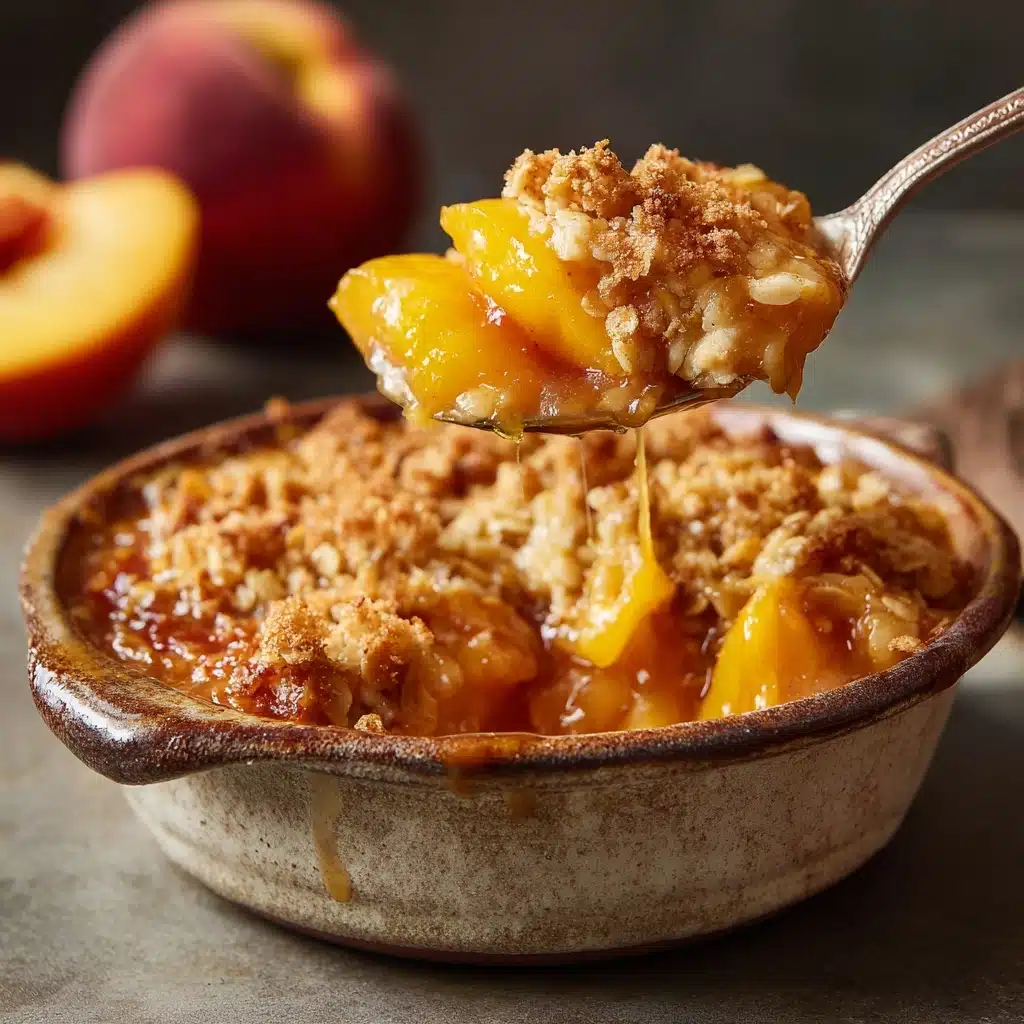 Old-Fashioned Peach Crisp Recipe