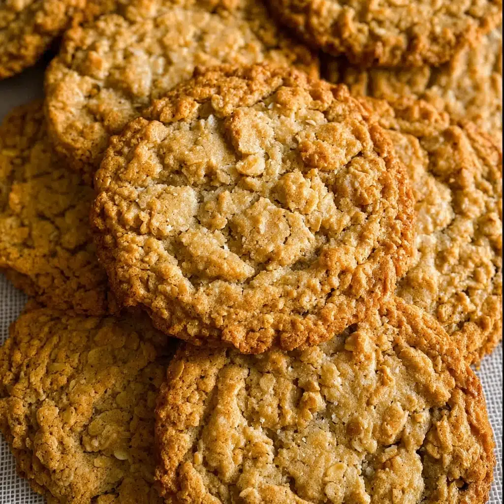 Peanut Butter Oatmeal Cookies Recipe - Recipe Image