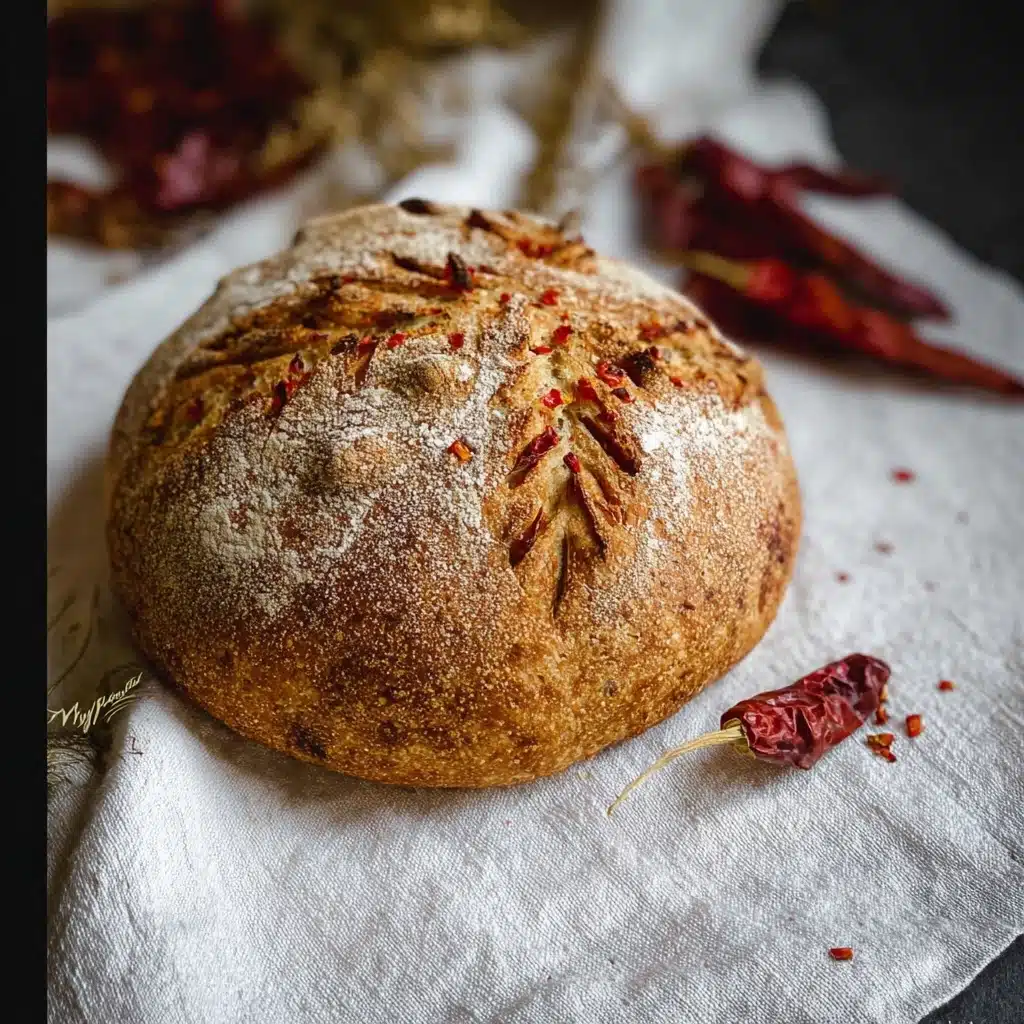 Sun dried tomato and Parmesan Sourdough bread Recipe - Recipe Image