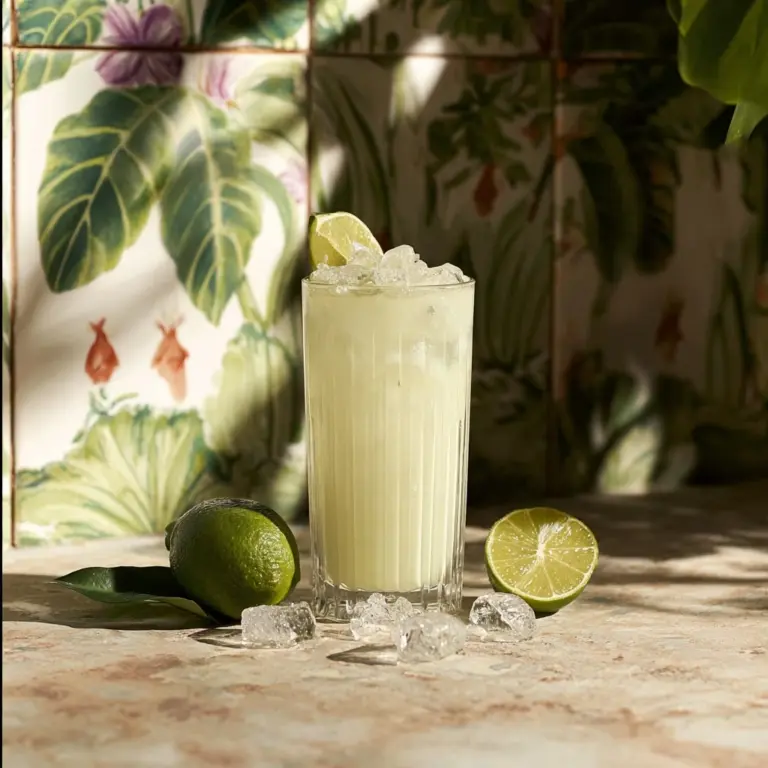 Creamy Coconut Milk Brazilian Lemonade (Limeade) Recipe