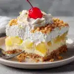 Banana Split Cake - No Bake Recipe
