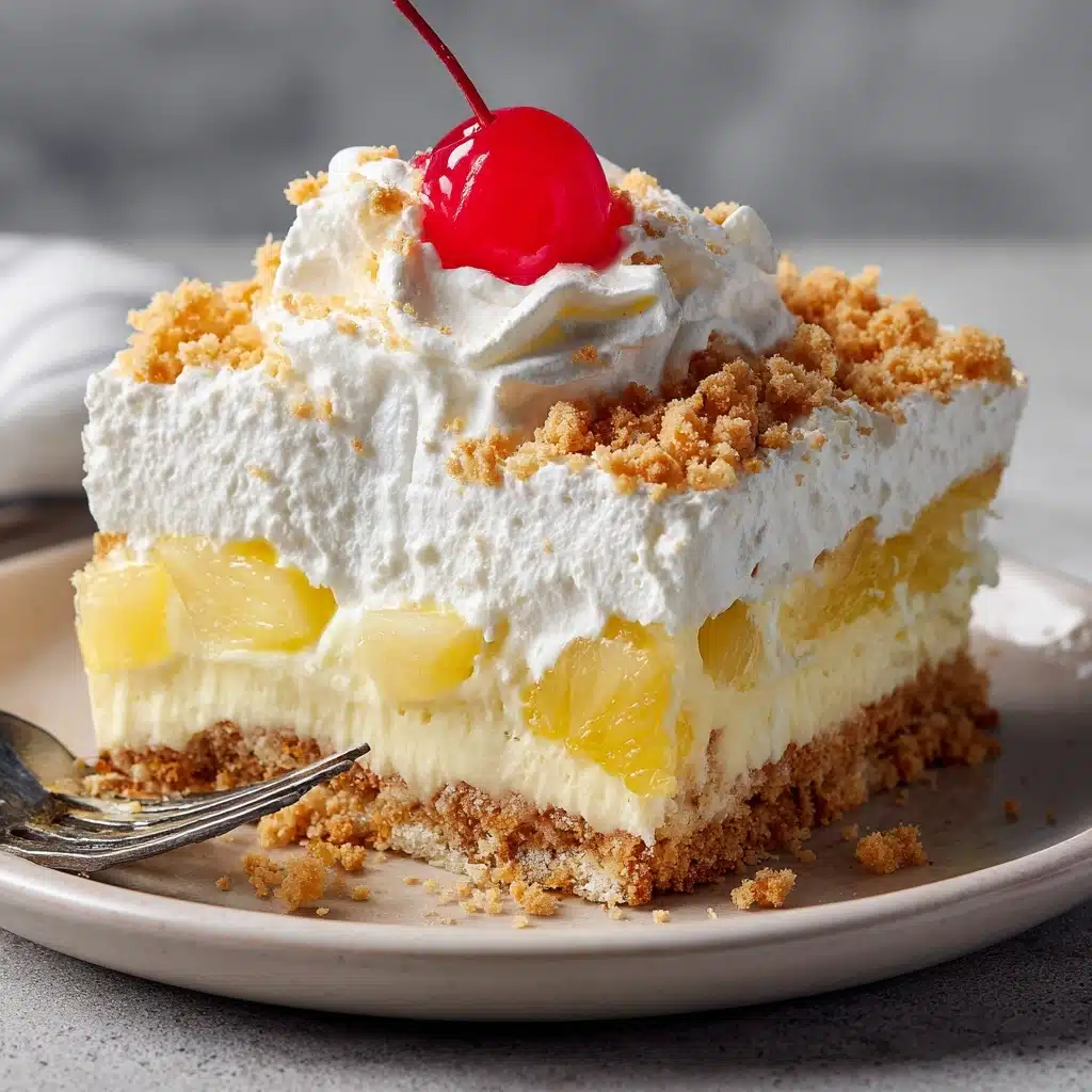 Banana Split Cake - No Bake Recipe