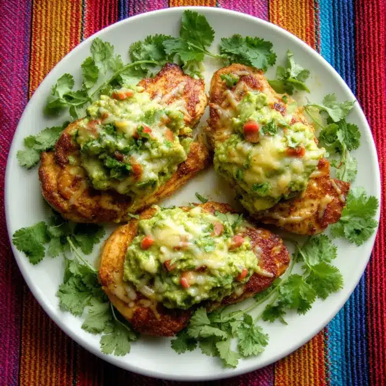 Guacamole Chicken Melt Recipe