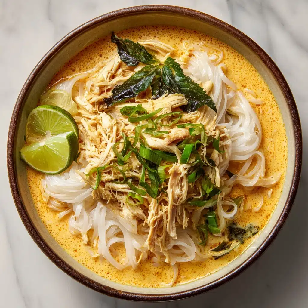 Easy Thai Chicken Curry Soup Recipe - Recipe Image