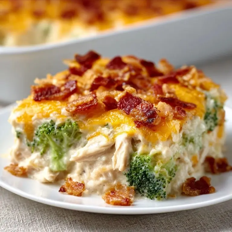 Easy Low Carb Chicken Casserole Recipe
