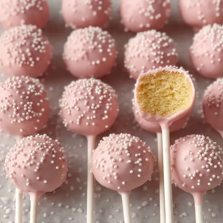 Starbucks Copycat Birthday Cake Pops Recipe