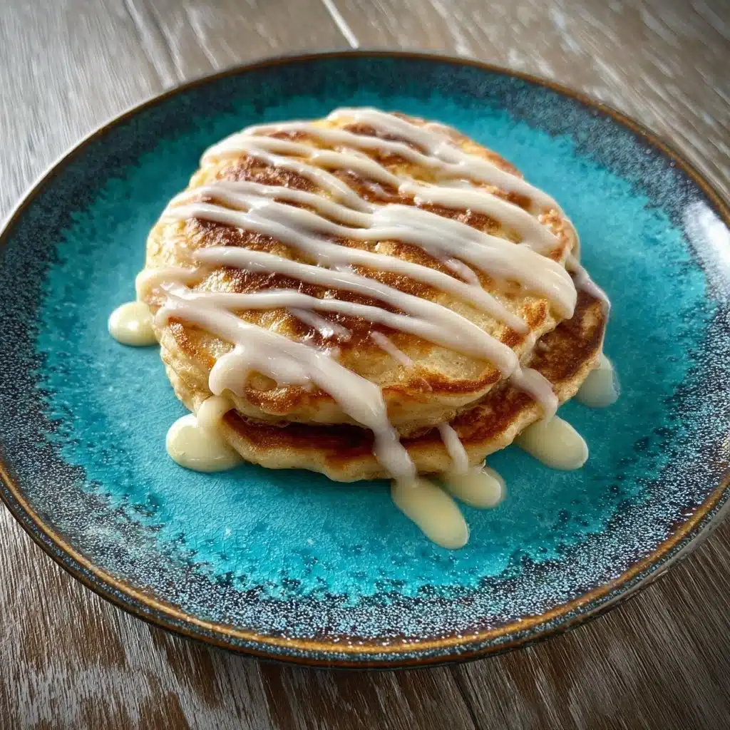 Cinnamon Roll Pancakes Recipe - Recipe Image