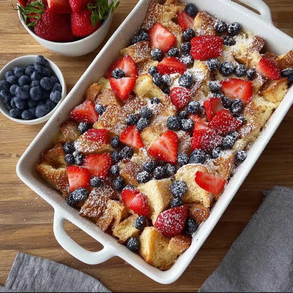 Berry French Toast Casserole Recipe - Recipe Image
