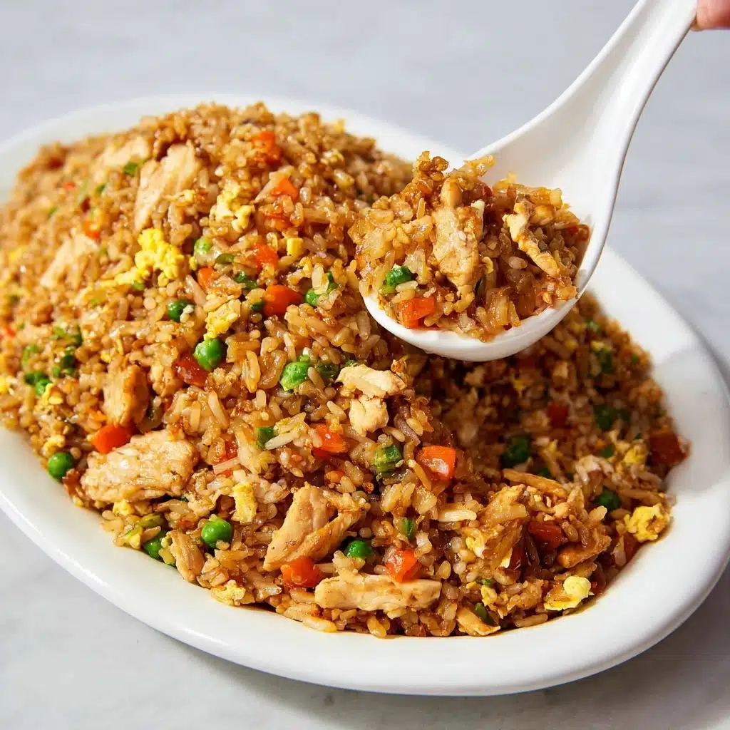 Quick & Easy Chinese Chicken Fried Rice Recipe - Recipe Image