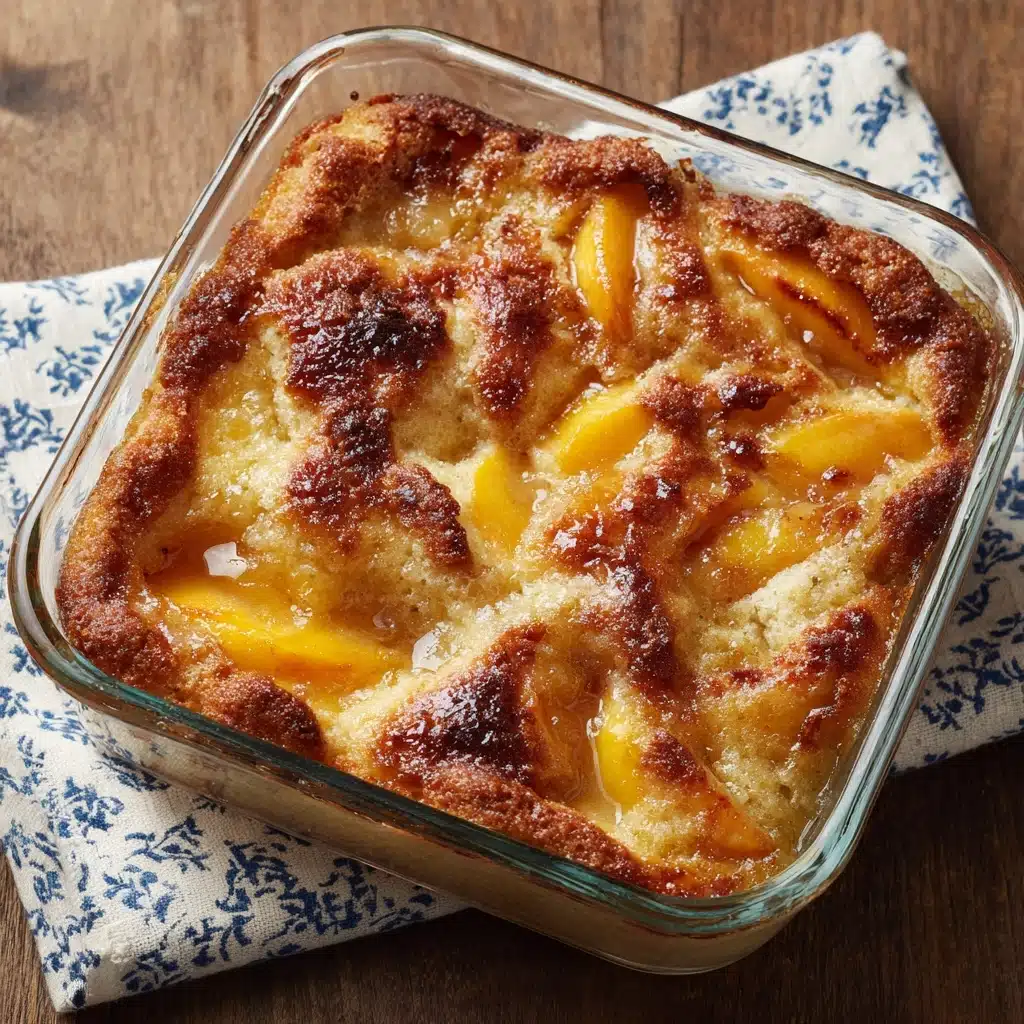 Quick and Easy Bisquick Peach Cobbler Recipe