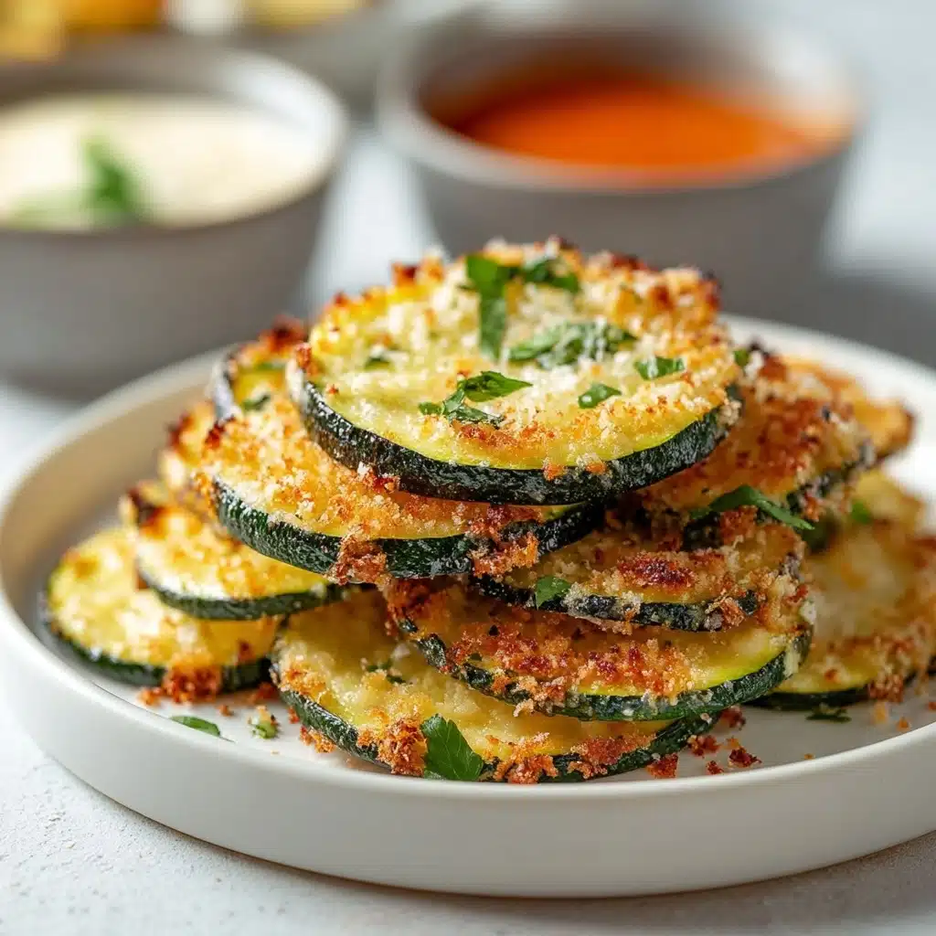 Crispy Baked Parmesan Zucchini Recipe