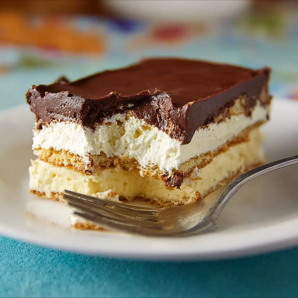 No-Bake Chocolate Eclair Dessert Recipe