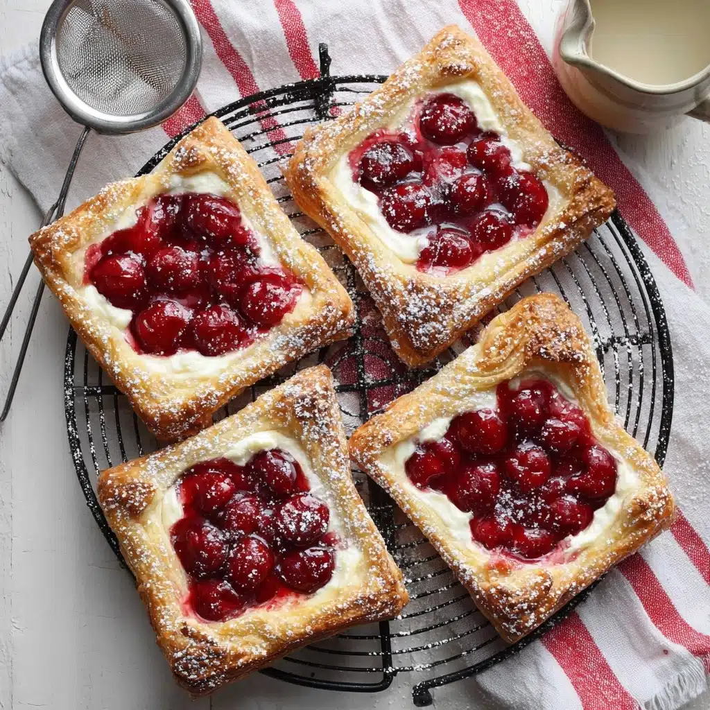 Quick and Easy Cherry Cream Cheese Danishes Recipe