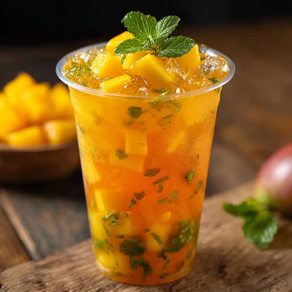 Mango Iced Tea Recipe - Recipe Image